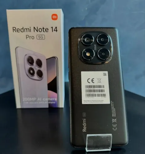 Redmi Note 14 Pro 5G 12/256- Preto Lacrado 