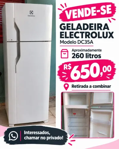 Vendo geladeira electrolux
