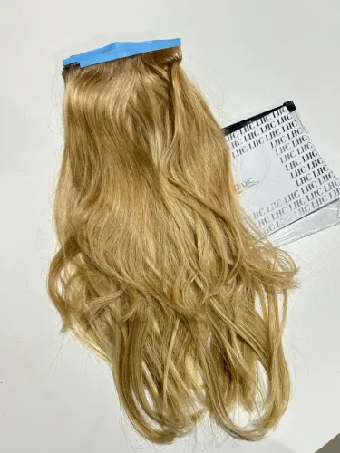 Vendo cabelo loiro humano 116g 