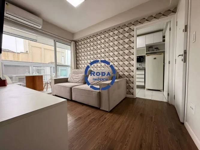 Excelente apartamento para locação na Ponta da Praia, um dos bairros mais valorizados e de