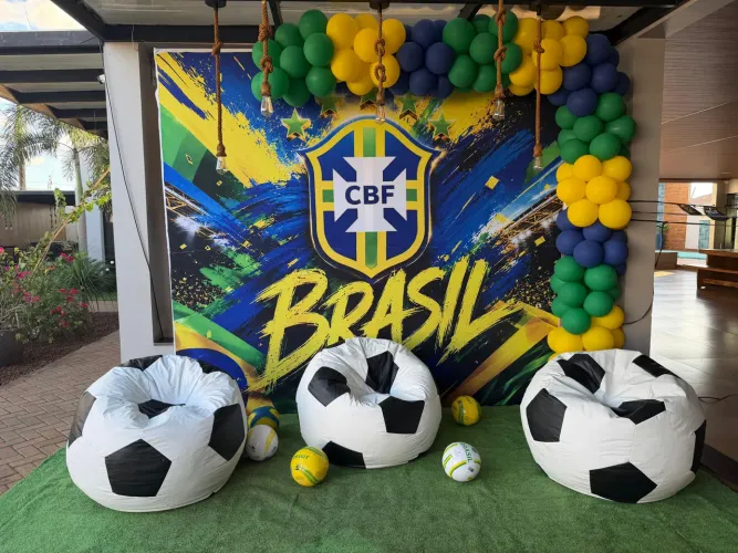 Puff Bola de Futebol