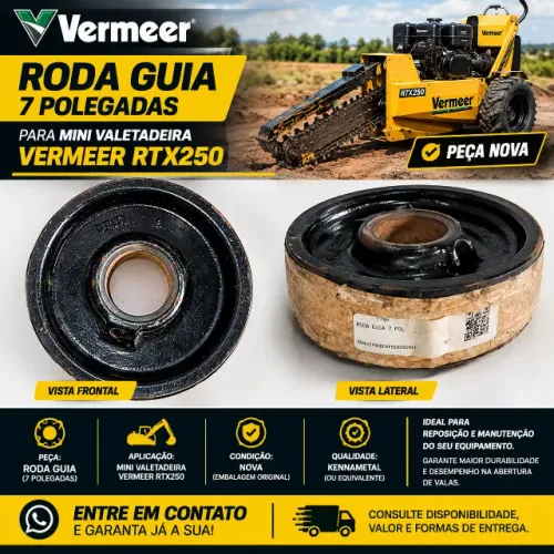 Roda Guia 7´´ RTX250 Veemer