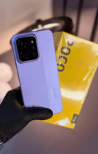 Celular Novo - Poco C85 - Roxo - 128/6 - oferta semanal de janeiro