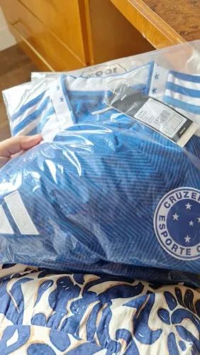 Camisa original Adidas Cruzeiro azul tamanho M