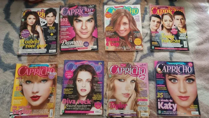 Vende-se 8 revistas Capricho