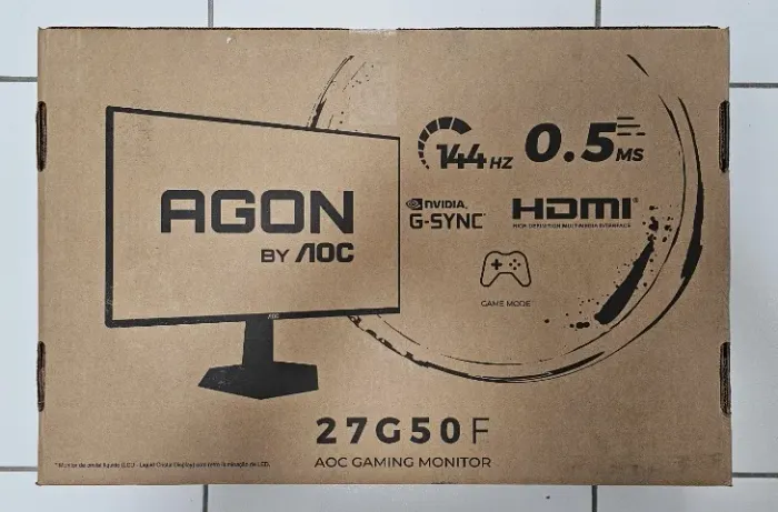 Monitor Gamer AOC AGON G50 27" 144Hz 0,5ms IPS 27G50F