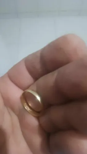 vendo aliança de ouro 18k
