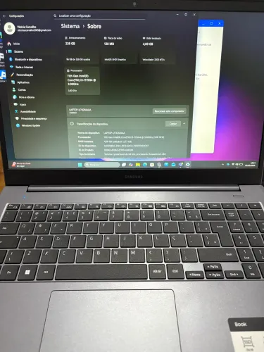 Vende-se notebook Samsung
