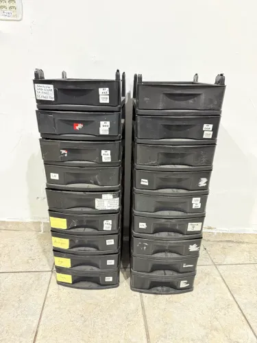 Gaveteiro Organizador 9 Gaveta kit 2 Unidades 