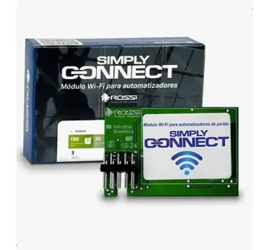 Módulo wi-Fi Simply Connect Rossi Para Motor de Portão