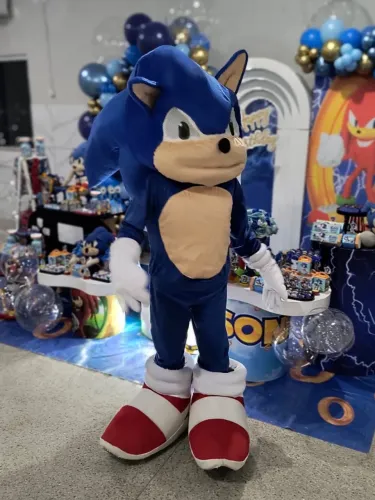Personagem Vivo Sonic