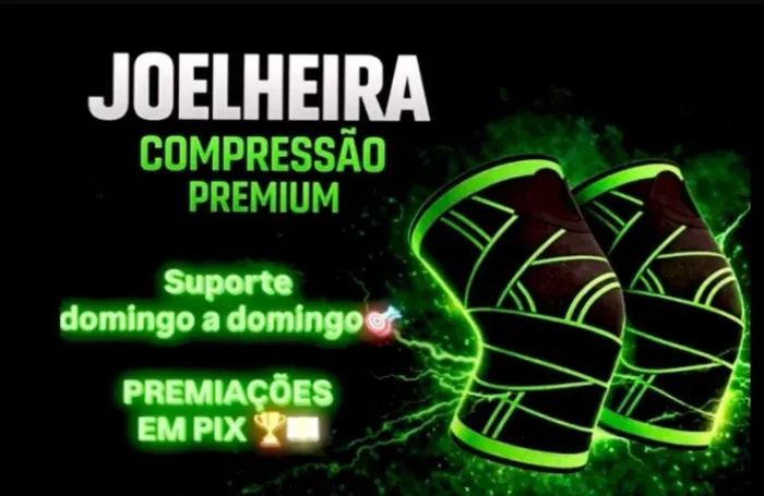 Joelheira de compressão
