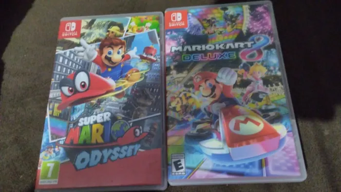 Super Mario kart+super Mario odyssey 