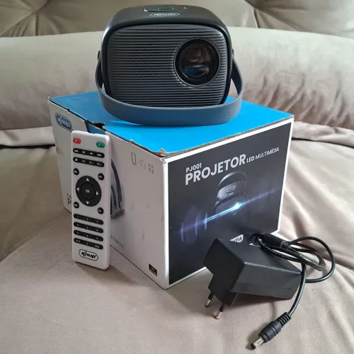 Mini Projetor Knup - Modelo KP-PJ001
