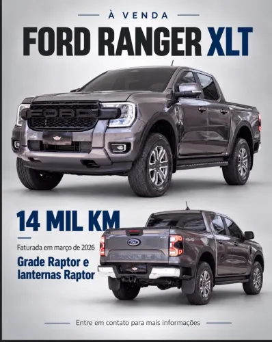 Ford Ranger XLT 3.0 V6 4X4 CD TB Die. Aut. 2026