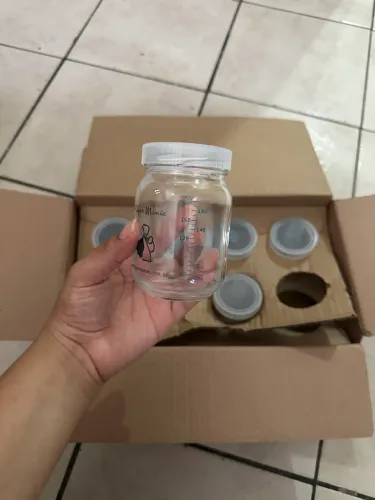 Pote para armazenar leite - Kit 7 potes