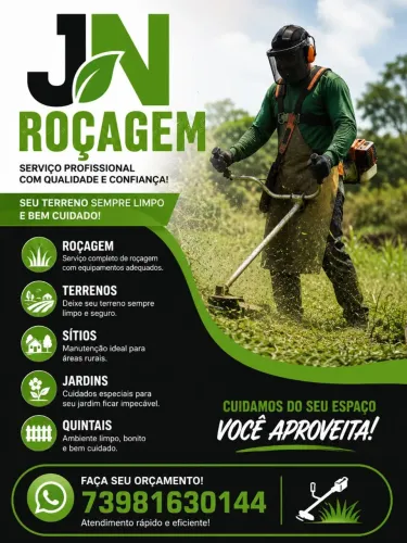SERVIÇOS DE ROÇAGEM EM ITABUNA E REGIAO