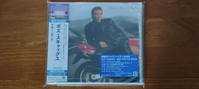CD Boz Scaggs - Other Road (Edição Japonesa Importada com Obi) Lacrado