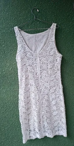 Vestido offwhite