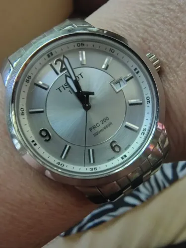 Relógio suíço Tissot original modelo PRC200 impecável