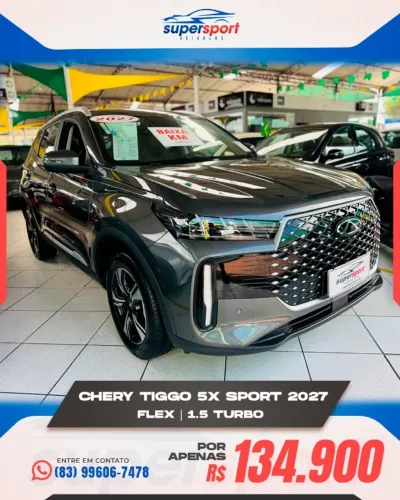 Chery Tiggo 5X Sport 1.5 Turbo Flex Aut. 2027
