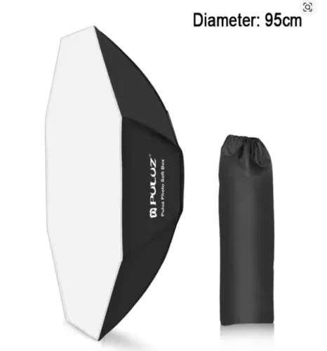 Octabox Puluz 95cm - Entrada Bowens