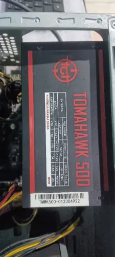Fonte de computador 500w para vender logo