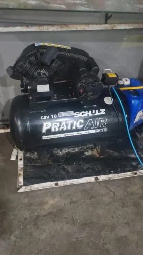 Compressor Shultz 100 L.impecavel uso profissional 