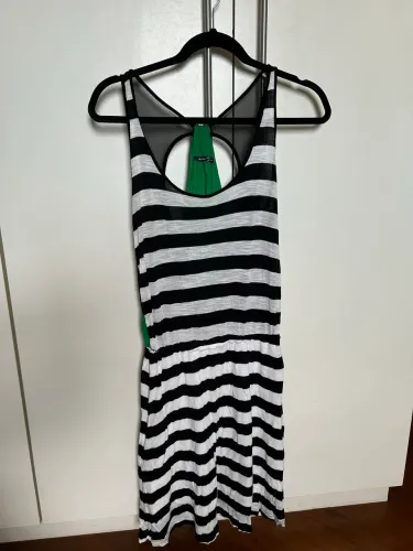 Vestido listrado Ellus