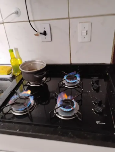 Fogão cooktop  4 bocas 
