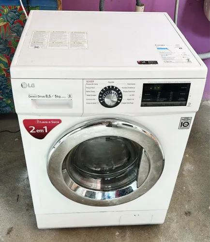 MÁQUINA LAVA E SECA LG 8,5kg com GARANTIA