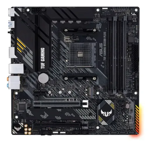 Placa-mãe Asus P/amd Am4 B550m-plus Tuf Gaming 4xddr4 Matx | LACRADO + GARANTIA