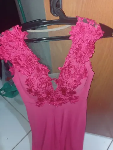 Vestido longo de festa