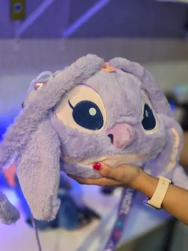 Angel Stich Bolsa em Pelúcia