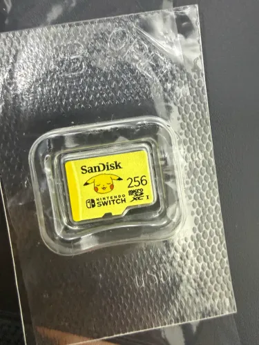 Cartão de Memória SanDisk microSDXC 256GB Pokémon para Nintendo Switch