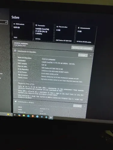 Pc gamer barato pra sair rápido 1200