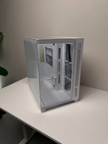 Gabinete Gamer Forcefield Max White Ghost - Novo