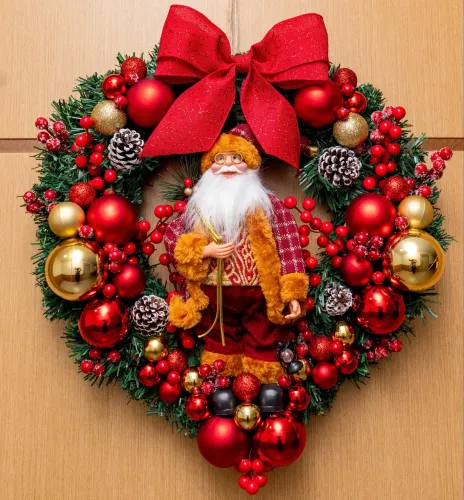 Guirlandas de Natal artesanais