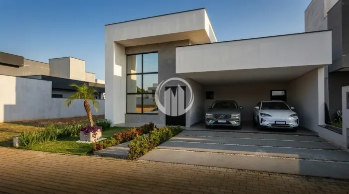 Casa térrea á venda com 3 dormitórios sendo 1 suíte - Condomínio Campos de Medei