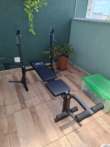 Banco Supino Regulável Crucifixo E Extensora Wct Fitness