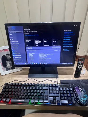 Computador Gamer Completo  i5 + 8GB + SSD + Monitor HQ + Gabinete