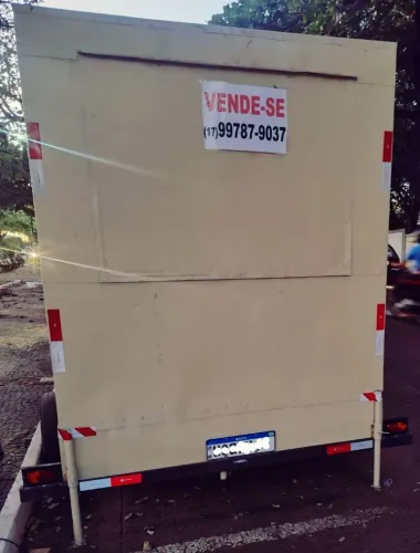 ?FOOD TRAILER NOVISSIMO EMPLACADO E DOCUMENTADO.?