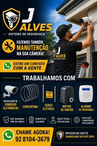 Instalação de câmeras