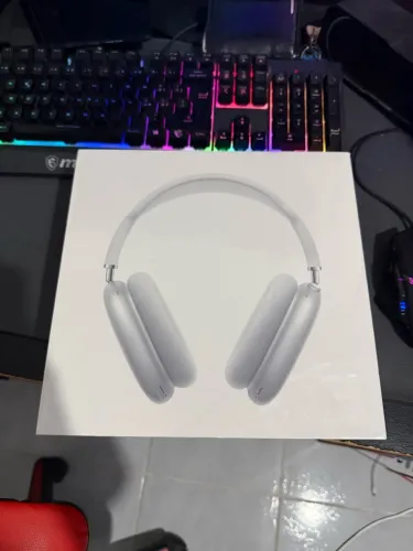 Apple AirPods Max Prata Lacrado Premium