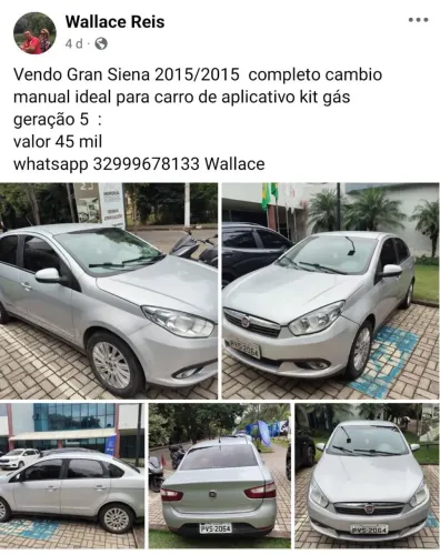 Fiat Grand Siena Essence 1.6 Flex 16V 2015