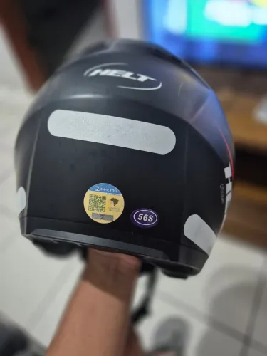Capacete Helt City 56 c/ viseira solar