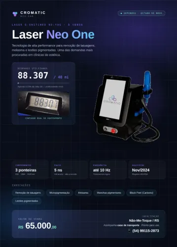 Aparelho Laser NEO ONE - CROMATIC