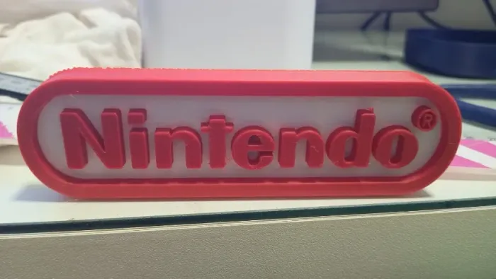 Logo Nintente decoração