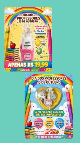 Lembrancinhas dia dos professores