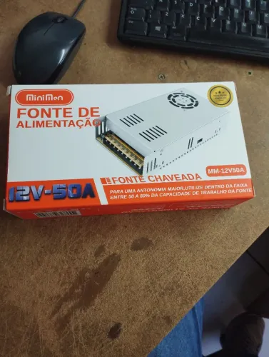 Fonte chaveada 12V 50A